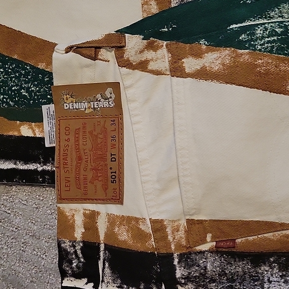 Denim TearsEmpire Windrush Denim Levi 501 - Picture 4 of 4